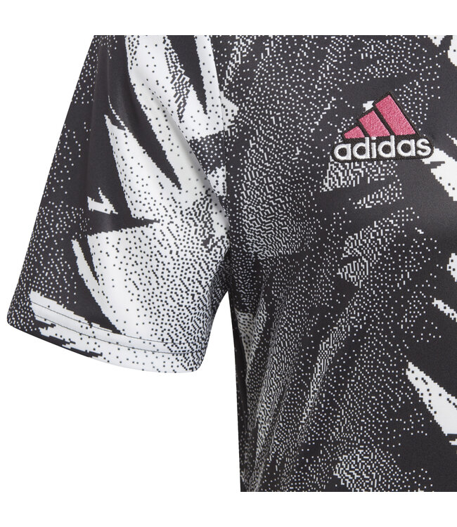 Adidas Juventus 22/23 Prematch Jersey (Black/White/Pink)