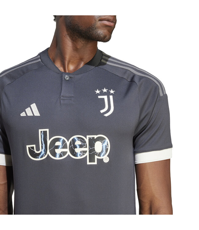 Adidas Juventus 23/24 Third Jersey (Gray/White)