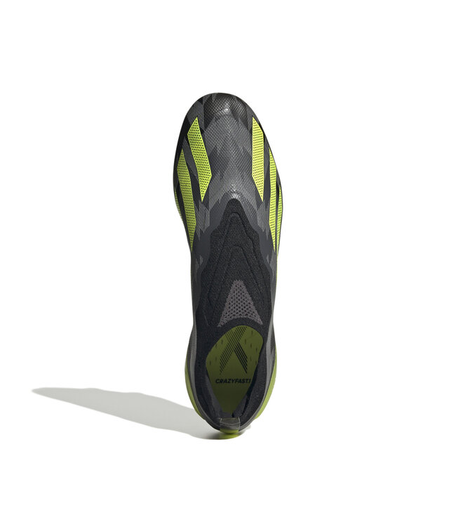 Adidas X Crazyfast Injection.1 Laceless FG (Black/Gray/Lime)