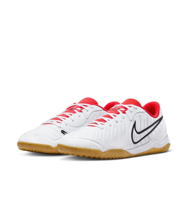 Nike Tiempo Legend 10 Academy Indoor (White/Black/Crimson)