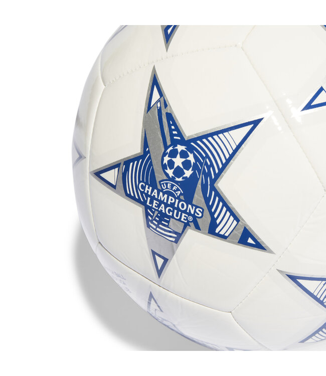 Adidas UCL 23/24 Club Ball (White/Blue/Silver)