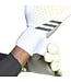 Adidas Predator League Goalkeeper Gloves (White/Lime)