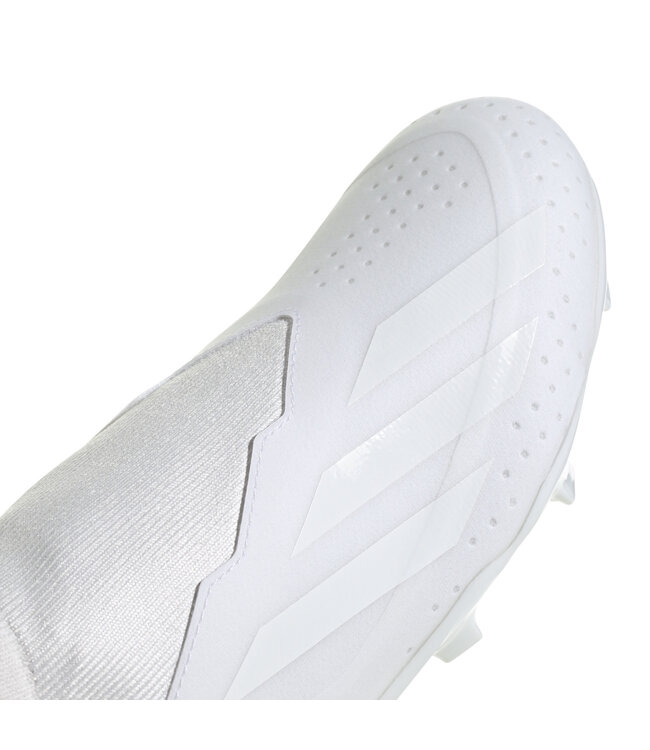 Adidas X Crazyfast.3 Laceless FG (White/White)