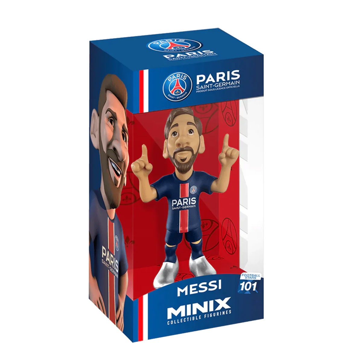MINIX メッシ　パリサンジェルマン　PSG 楽天市場】アウェイ【国内未発売】MINIX コレクターズフィギュア