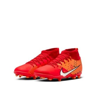 Nike MERCURIAL SUPERFLY 9 CLUB MDS FG/MG JR (RED/ORANGE)