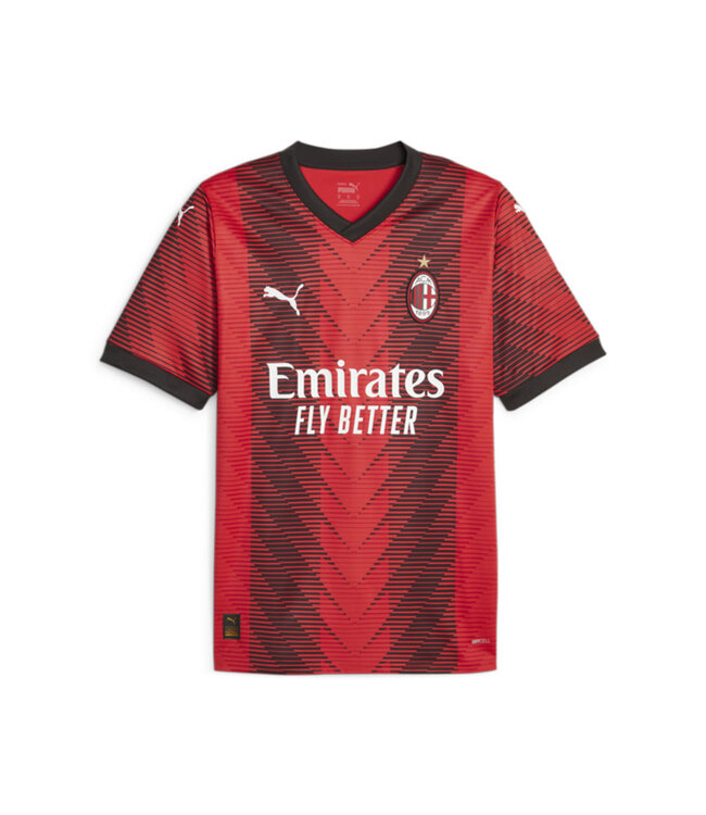 PUMA AC Milan 23/24 Home Jersey (Red/Black)