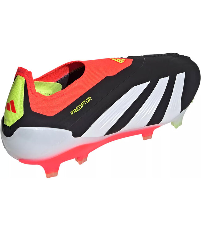 Adidas Predator Elite Laceless FG (Black/Orange)