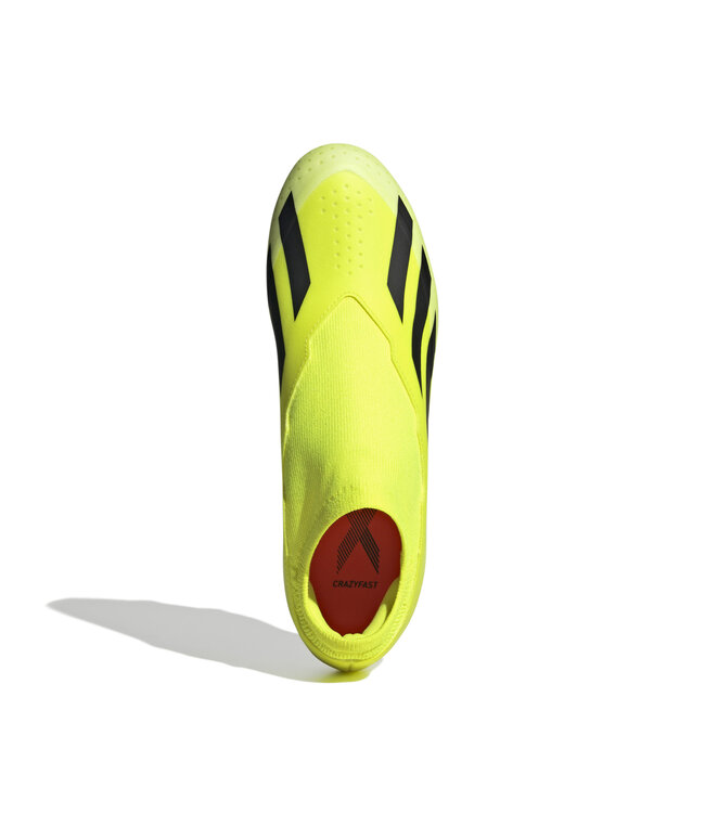 Adidas X Crazyfast League Laceless FG (Solar Yellow)