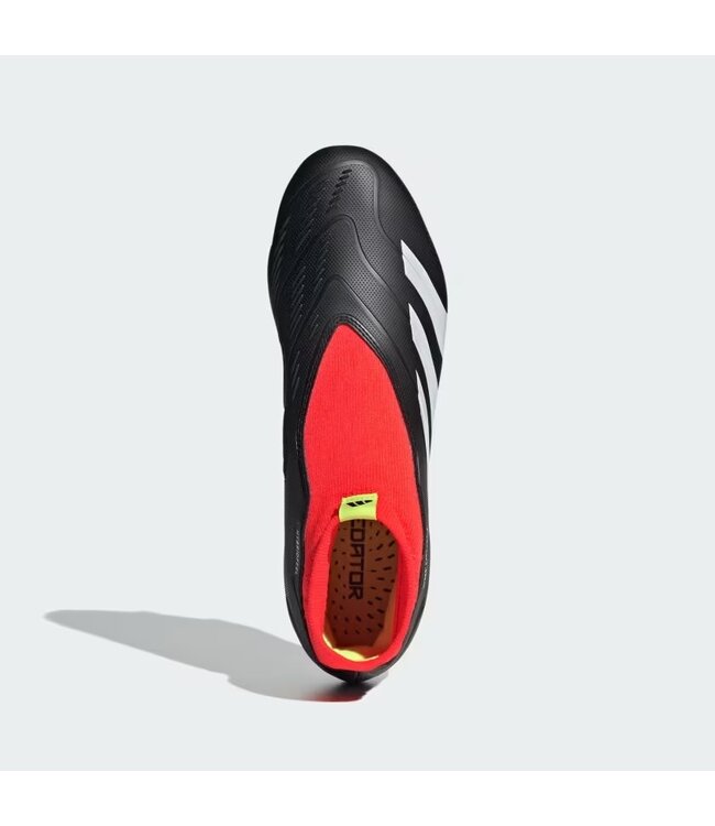 Adidas Predator League Laceless FG (Black/Orange)