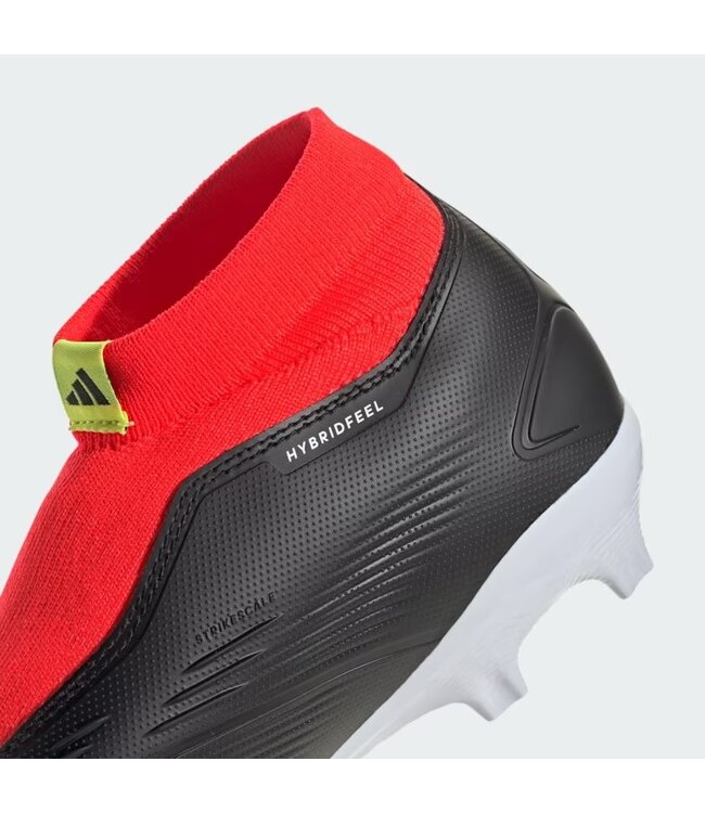 Adidas Predator League Laceless FG (Black/Orange)