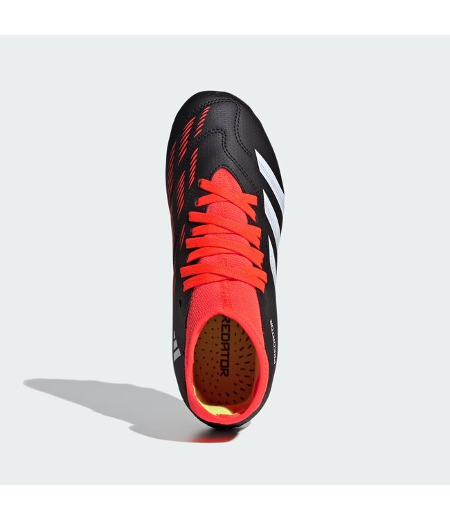 Adidas Predator Club Sock FxG Jr (Black/Orange)