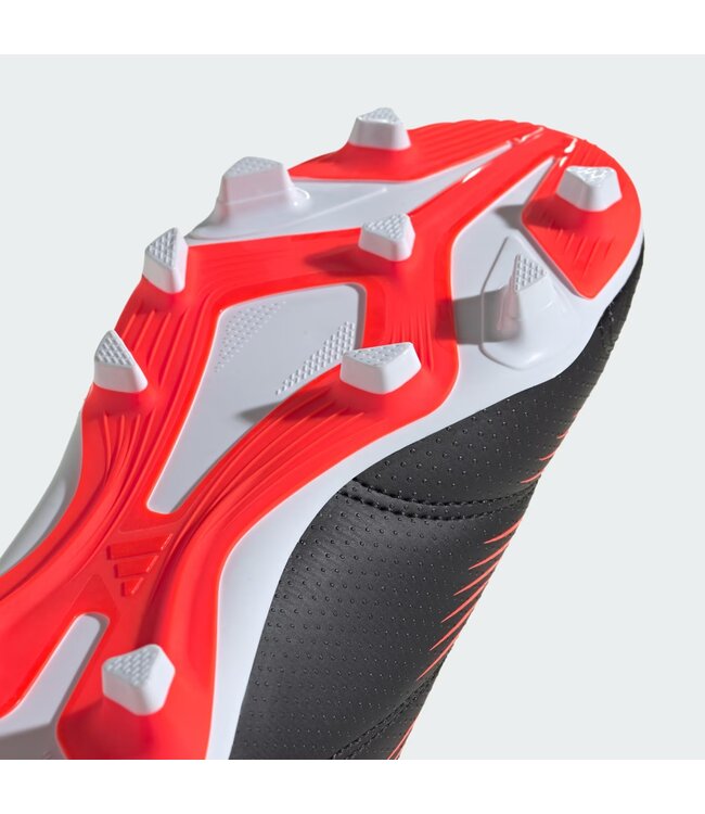 Adidas Predator Club Sock FxG Jr (Black/Orange)