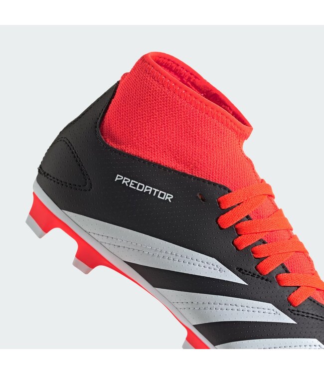 Adidas Predator Club Sock FxG Jr (Black/Orange)