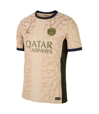 Nike PSG 23/24 FOURTH JERSEY (TAN/GREEN)