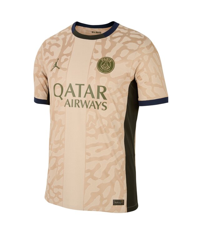 Nike PSG 23/24 Fourth Jersey (Tan/Green)