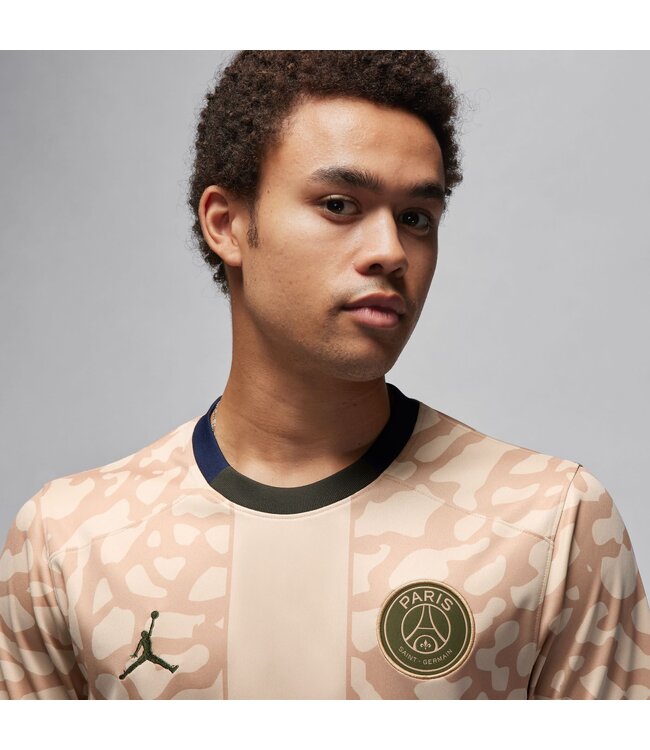 Nike PSG 23/24 Fourth Jersey (Tan/Green)