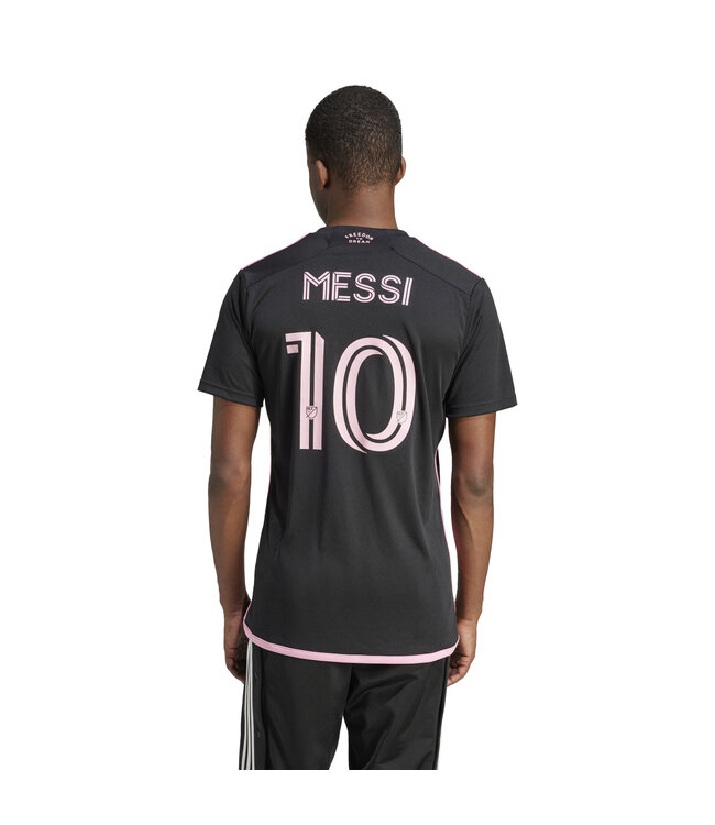 Adidas Messi Inter Miami 2024 Away Jersey (Black/Pink)