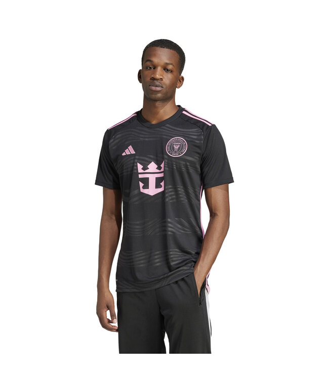 Adidas Messi Inter Miami 2024 Away Jersey (Black/Pink)