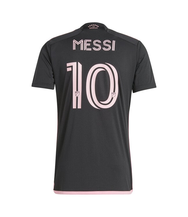 Adidas Messi Inter Miami 2024 Away Jersey (Black/Pink)