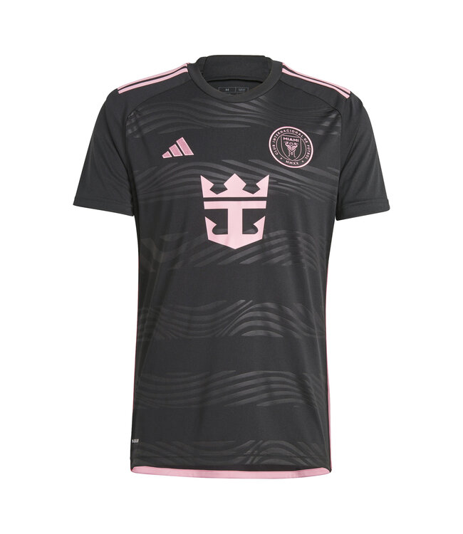 Adidas Messi Inter Miami 2024 Away Jersey (Black/Pink)