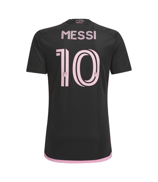 Adidas Messi Inter Miami 2023 Away Jersey (Black/Pink)