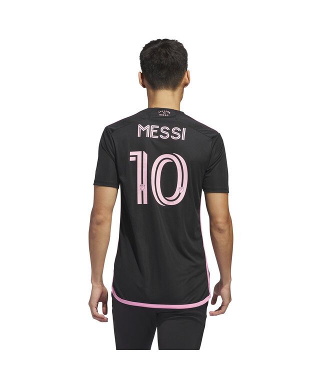 Adidas Messi Inter Miami 2023 Away Jersey (Black/Pink)