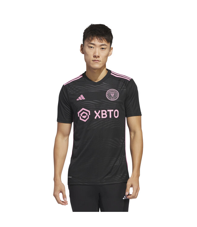Adidas Messi Inter Miami 2023 Away Jersey (Black/Pink)