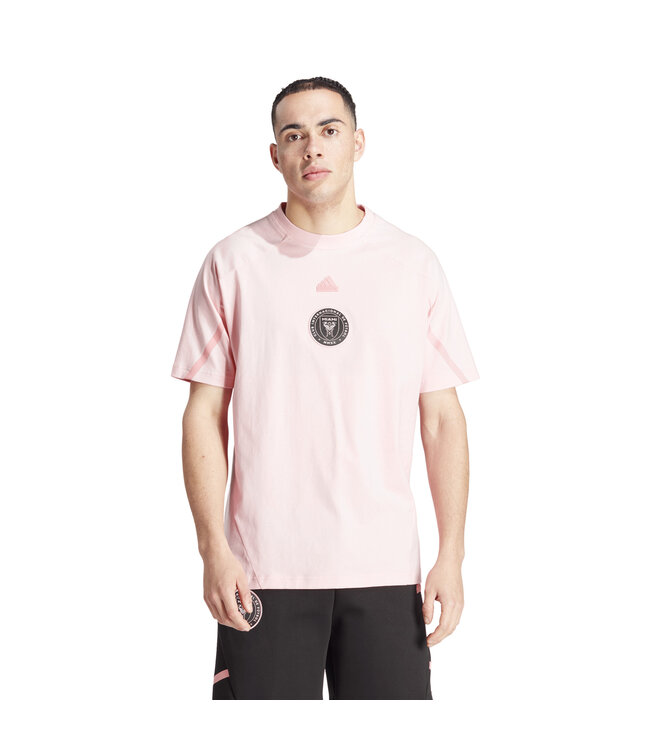 Adidas Inter Miami 24/25 Designed For Gameday Travel Tee (Pink)