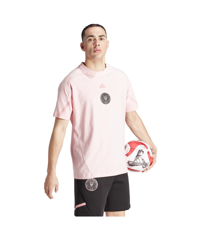 Adidas Inter Miami 24/25 Designed For Gameday Travel Tee (Pink)