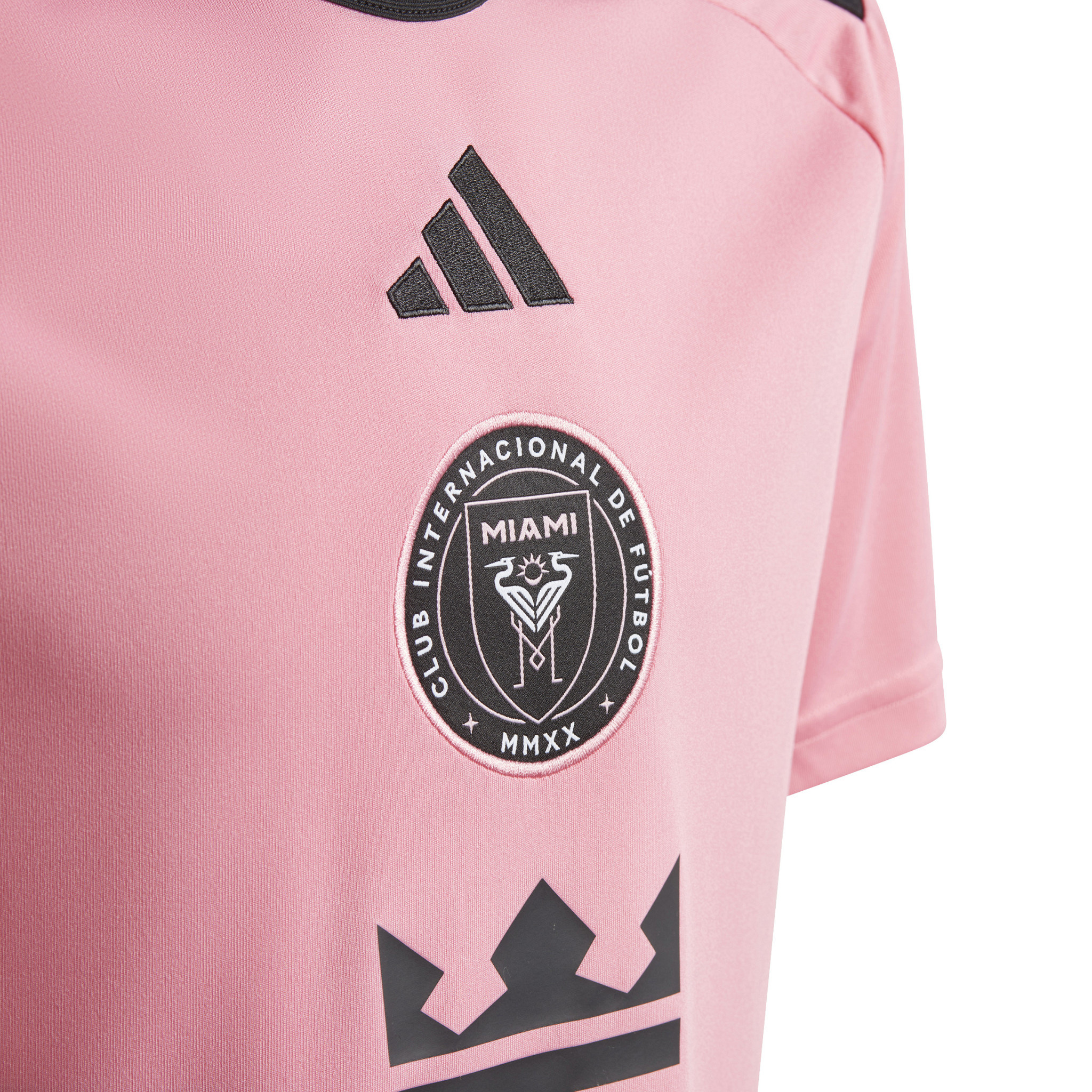 Adidas Messi Inter Miami 24/25 Home Jersey Youth - SoccerWorld