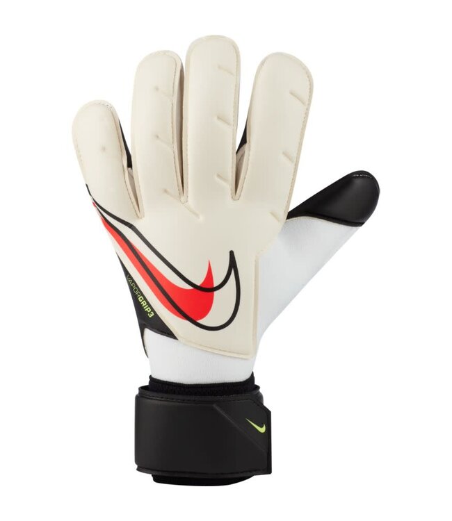 Nike Vapor Grip3 Goalkeeper Gloves (White/Black/Crimson)