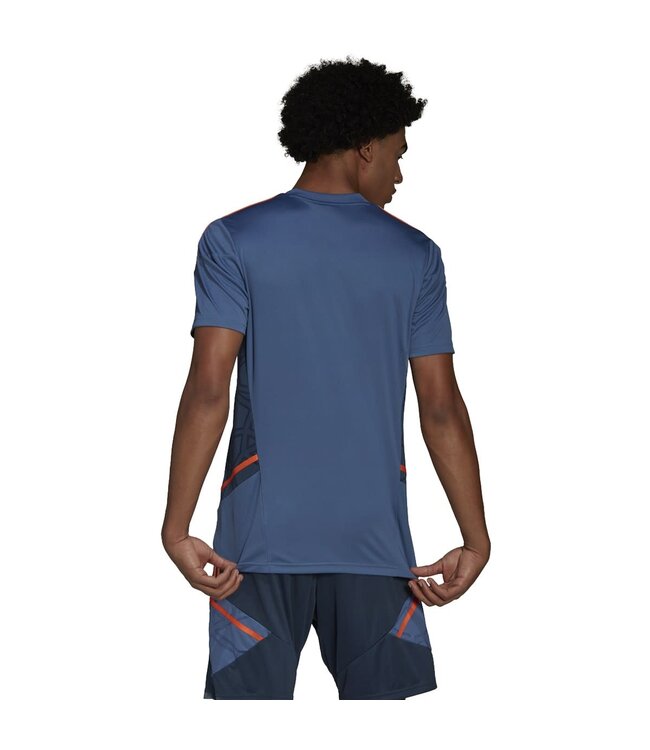 Adidas Manchester United 22/23 Condivo 22 Training Jersey (Blue/Orange)