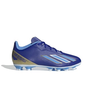 Adidas X CRAZYFAST CLUB FxG JR MESSI (BLUE/WHITE/GOLD)