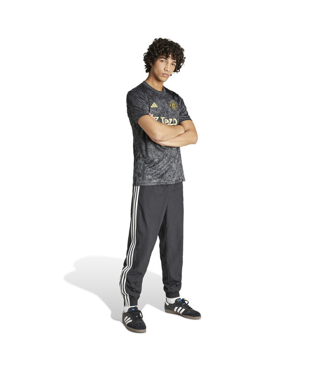 Adidas Manchester United 23/24 Stone Roses Prematch Jersey (Black/Gold)