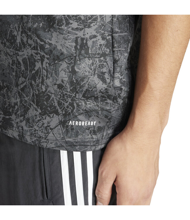 Adidas Manchester United 23/24 Stone Roses Prematch Jersey (Black/Gold)