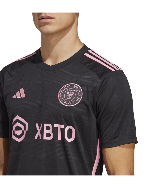 Adidas Inter Miami 2023 Away Jersey (Black/Pink)