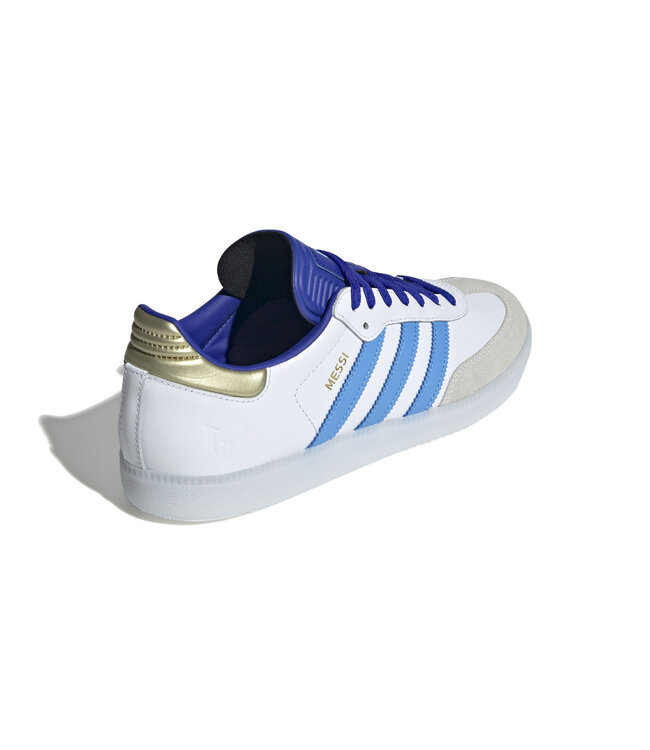 Adidas Samba Messi (White/Blue)