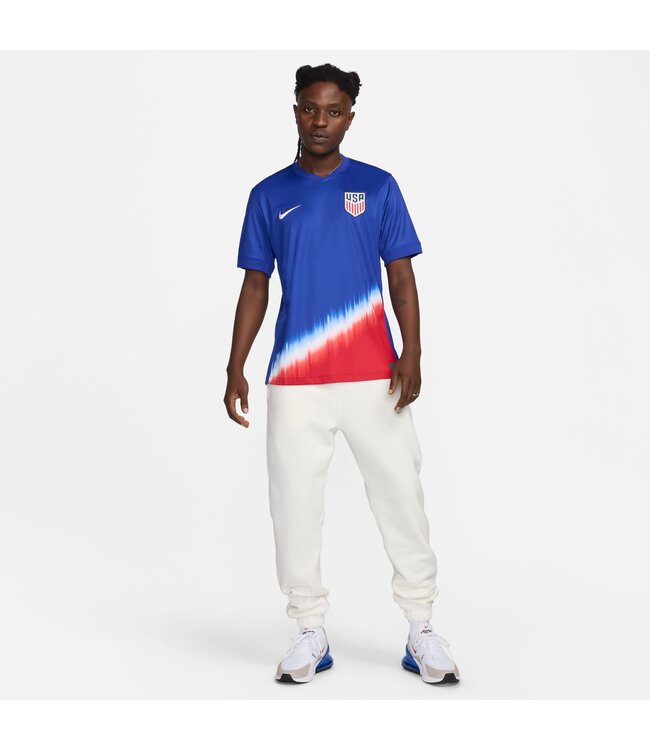 Nike USA 2024 USMNT Away Jersey (Blue/Red)