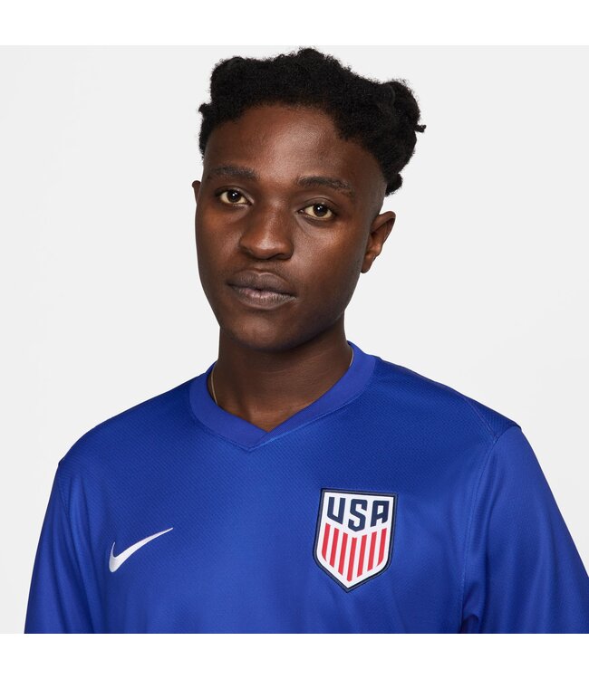Nike USA 2024 USMNT Away Jersey (Blue/Red)