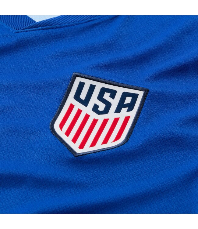Nike USA 2024 USMNT Away Jersey (Blue/Red)
