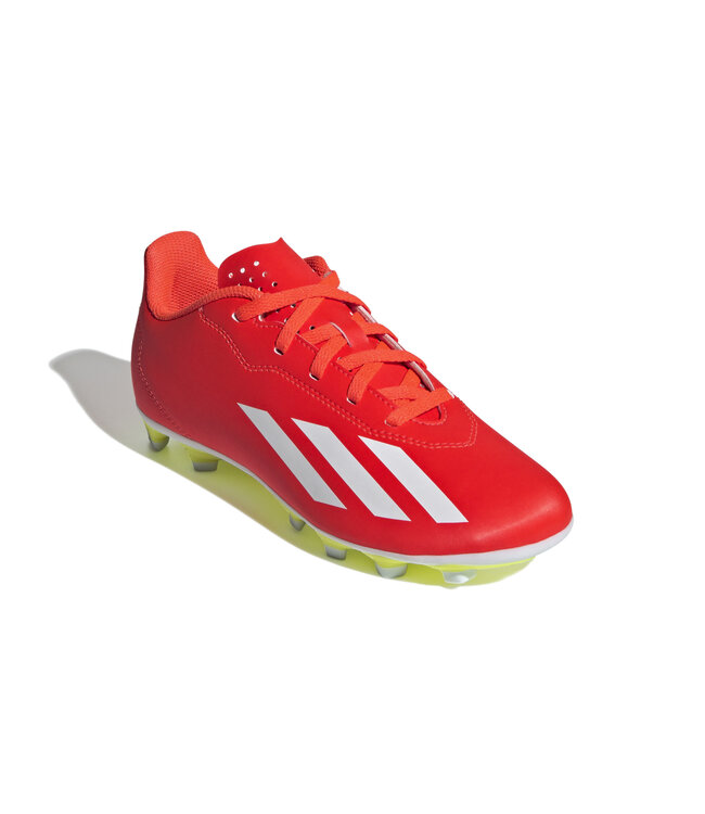 Adidas X Crazyfast Club FxG Jr (Solar Red/White)