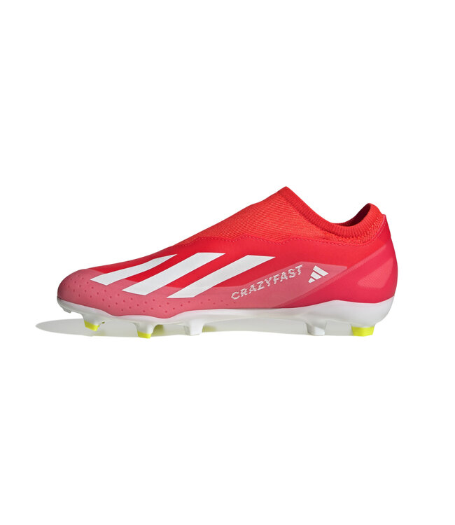 Adidas X Crazyfast League Laceless FG (Solar Red/White)