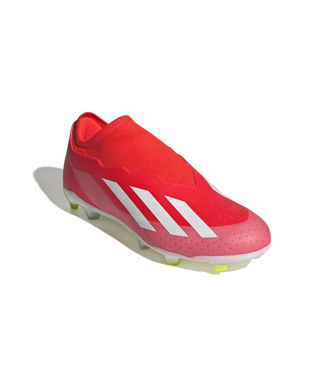 Adidas X Crazyfast League Laceless FG (Solar Red/White)