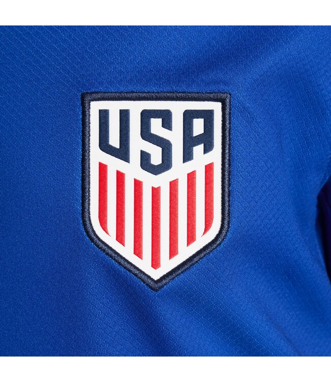 Nike USA 2024 USMNT Away Jersey Youth (Blue/Red)
