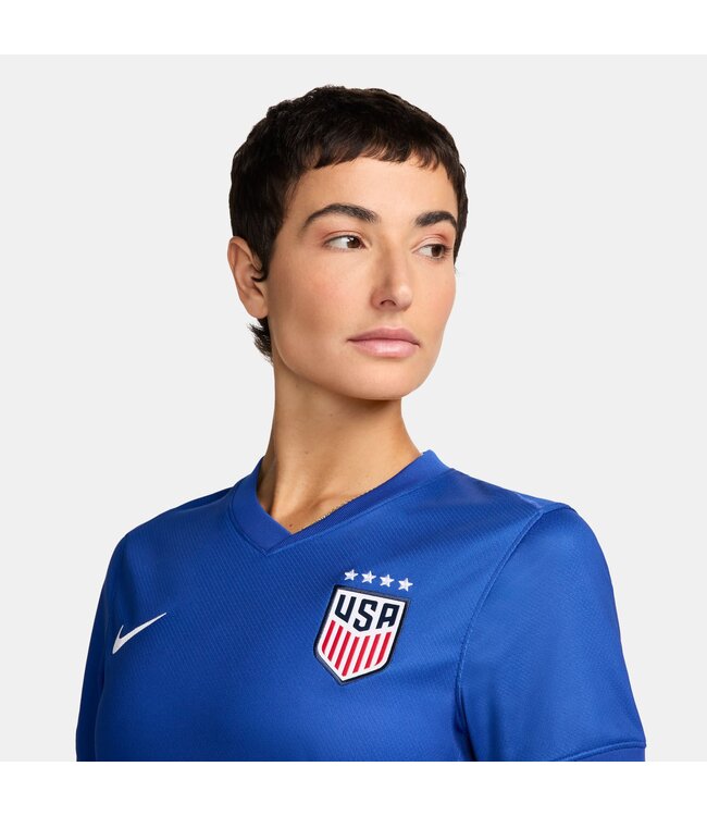 Nike USA 2024 USWNT Away Jersey Women (Blue/Red)