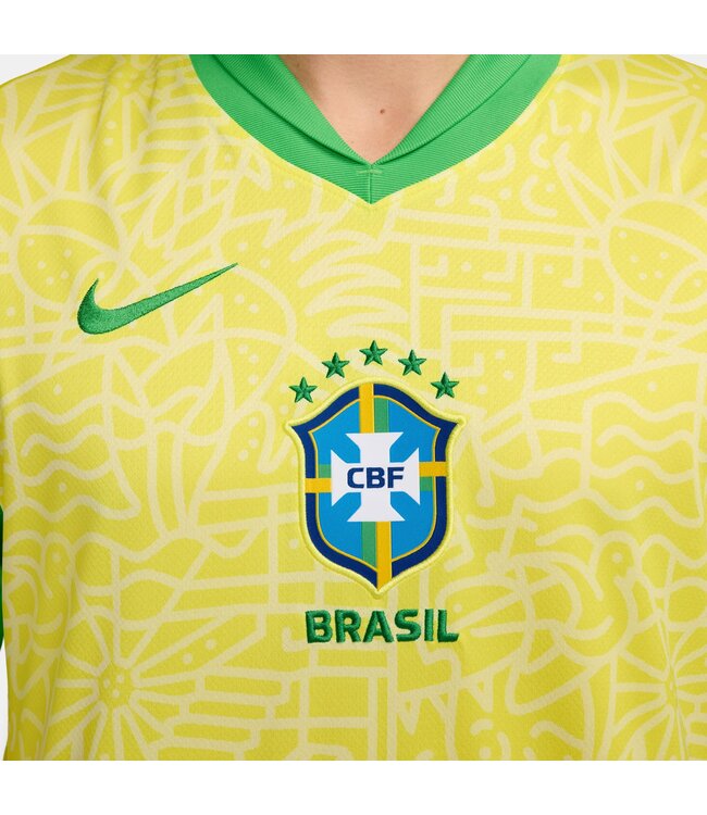 Nike Brazil 2024 Home Jersey (Yellow)