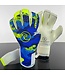 West Coast Helix Defiant Goalie Gloves (Blue/Neon)
