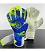West Coast Helix Defiant Goalkeeper Gloves (Blue/Neon)