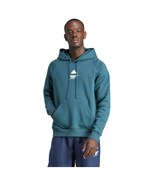 Adidas Arsenal 23/24 Lifestyle Hoodie (Teal)