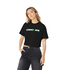 Bella + Canvas CORKTOWN WFC 25: CROP TEE (BLACK)